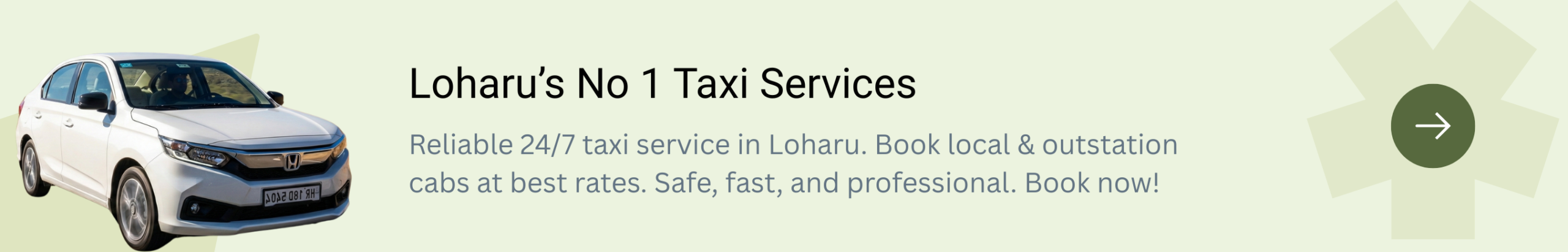 Taxi service in Loharu